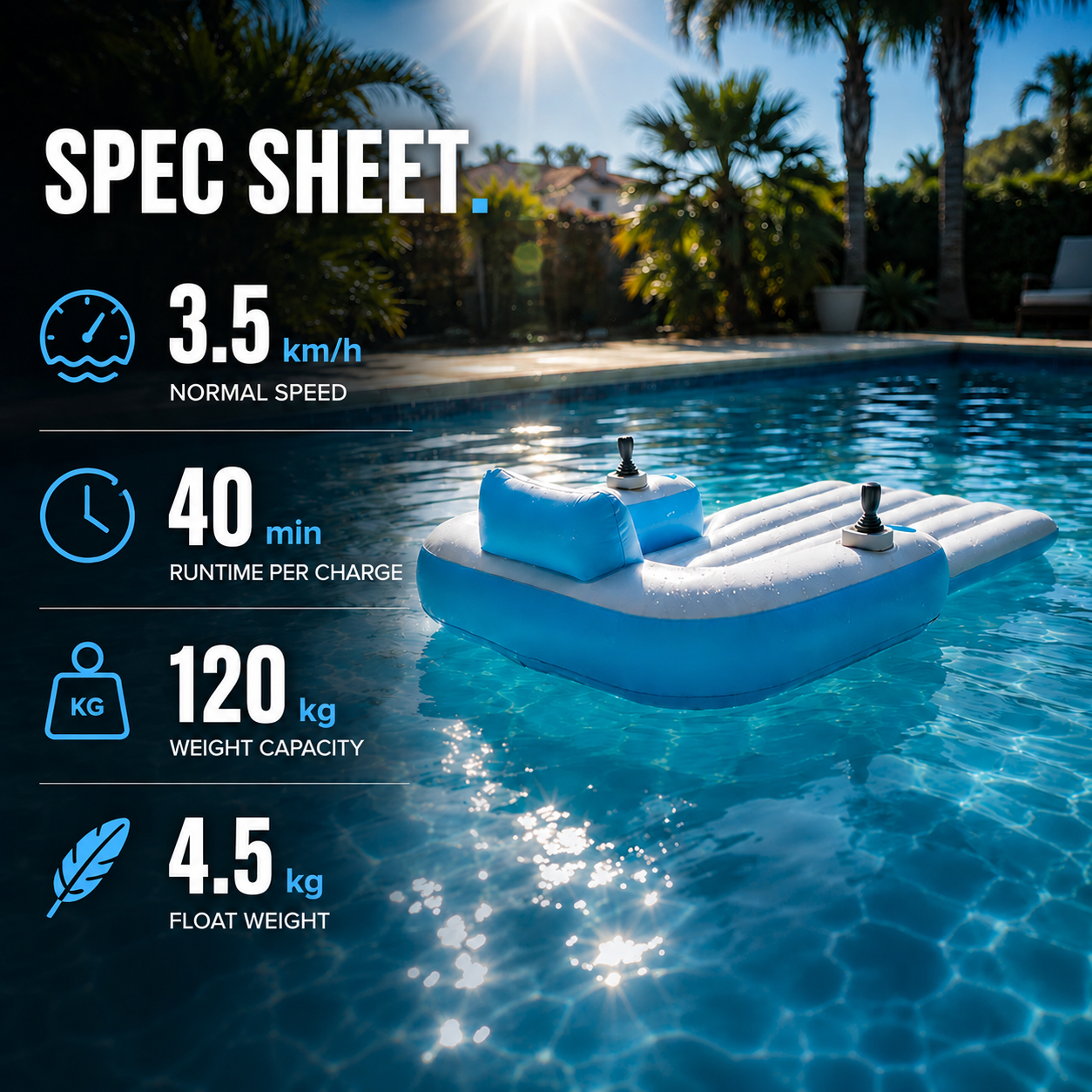 PoolBoat™ Lounger